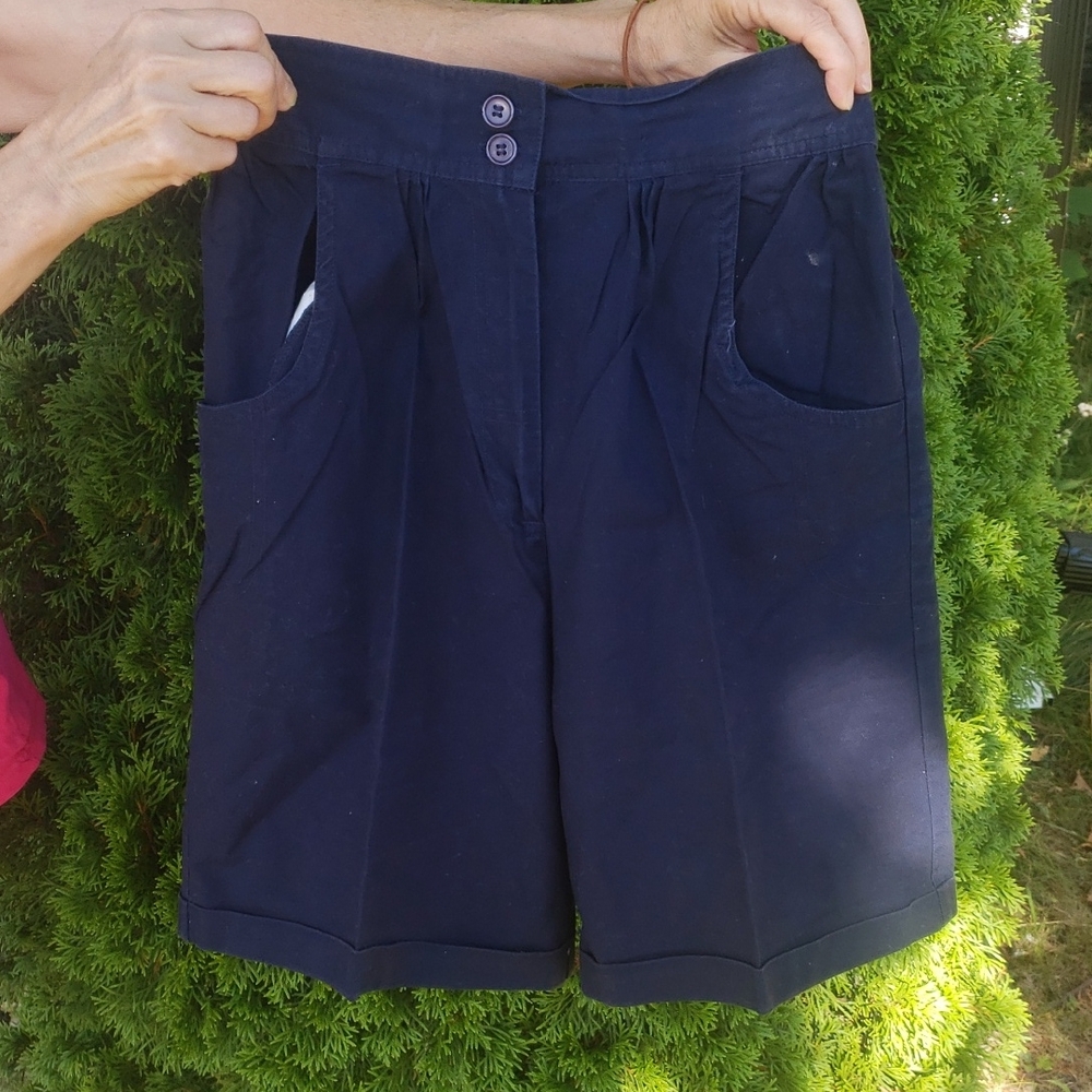 Women's Navy Shorts